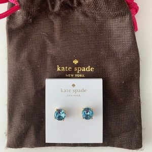 BN Kate Spade Stud Earrings (Grace Blue)